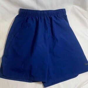 Nike Flex gym athletic men Training Shorts navy m workout pockets